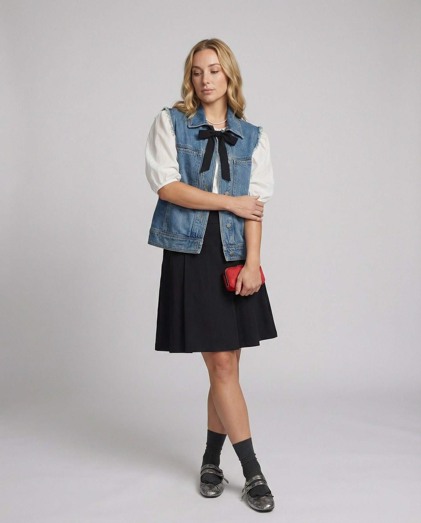 Damen Minirock Baumwolle Eleganter Faltenrock Sommer - BerlinGlamour