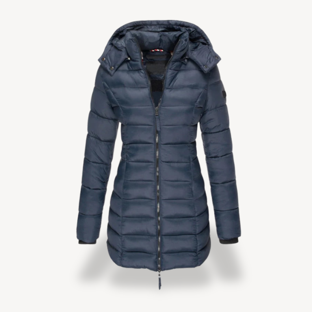 Damen Pufferjacke mit Kapuze | Loravelle 0