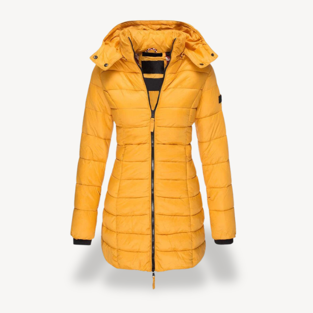 Damen Pufferjacke mit Kapuze | Loravelle 1
