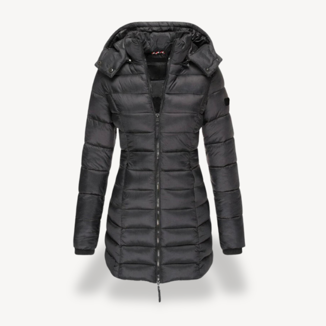 Damen Pufferjacke mit Kapuze | Loravelle 4