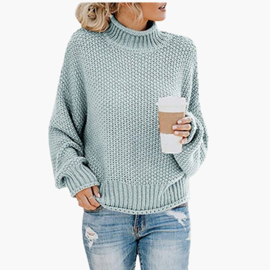 Damen Pullover mit Rollkragen 0