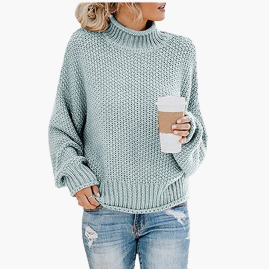 Damen Pullover mit Rollkragen 0