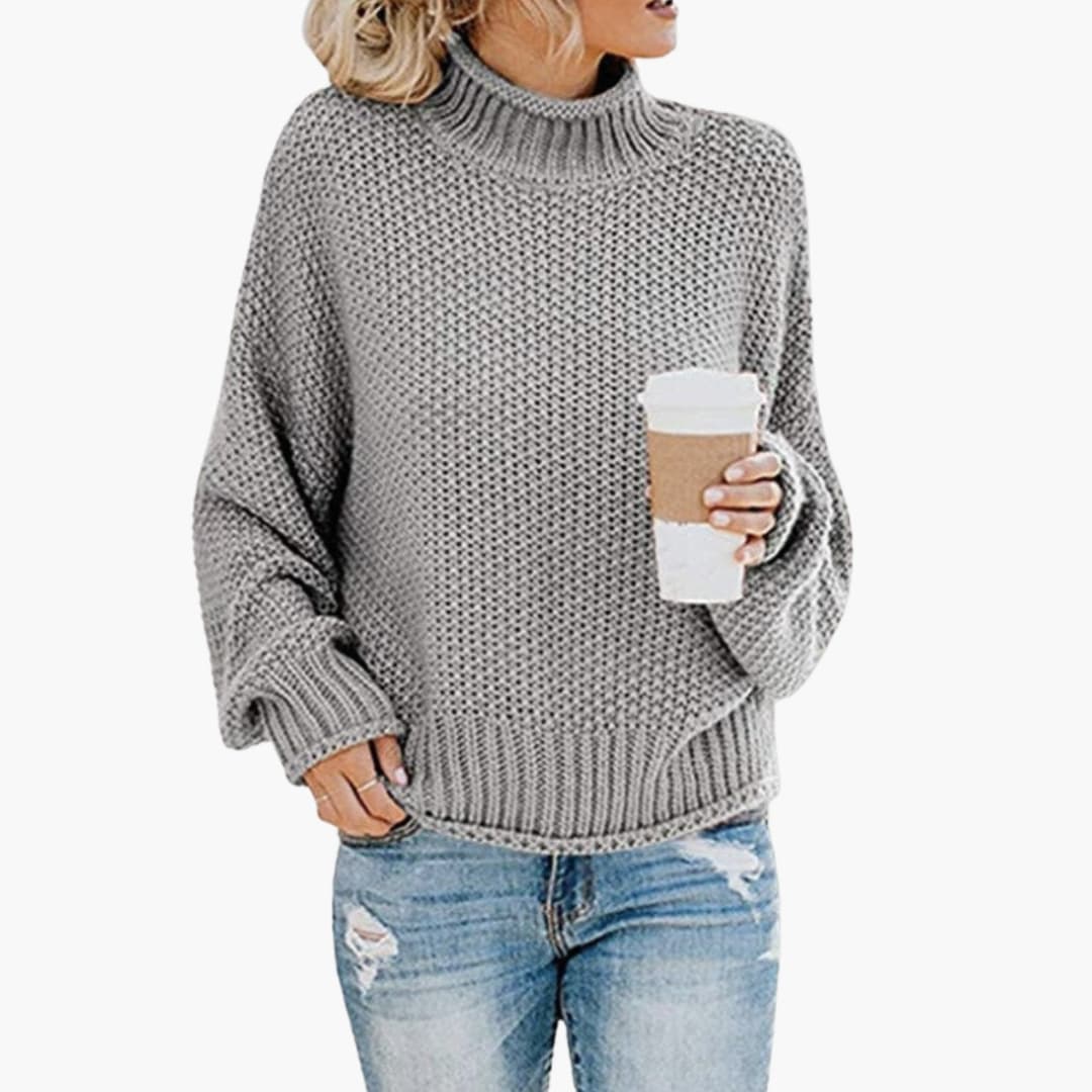 Damen Pullover mit Rollkragen 3