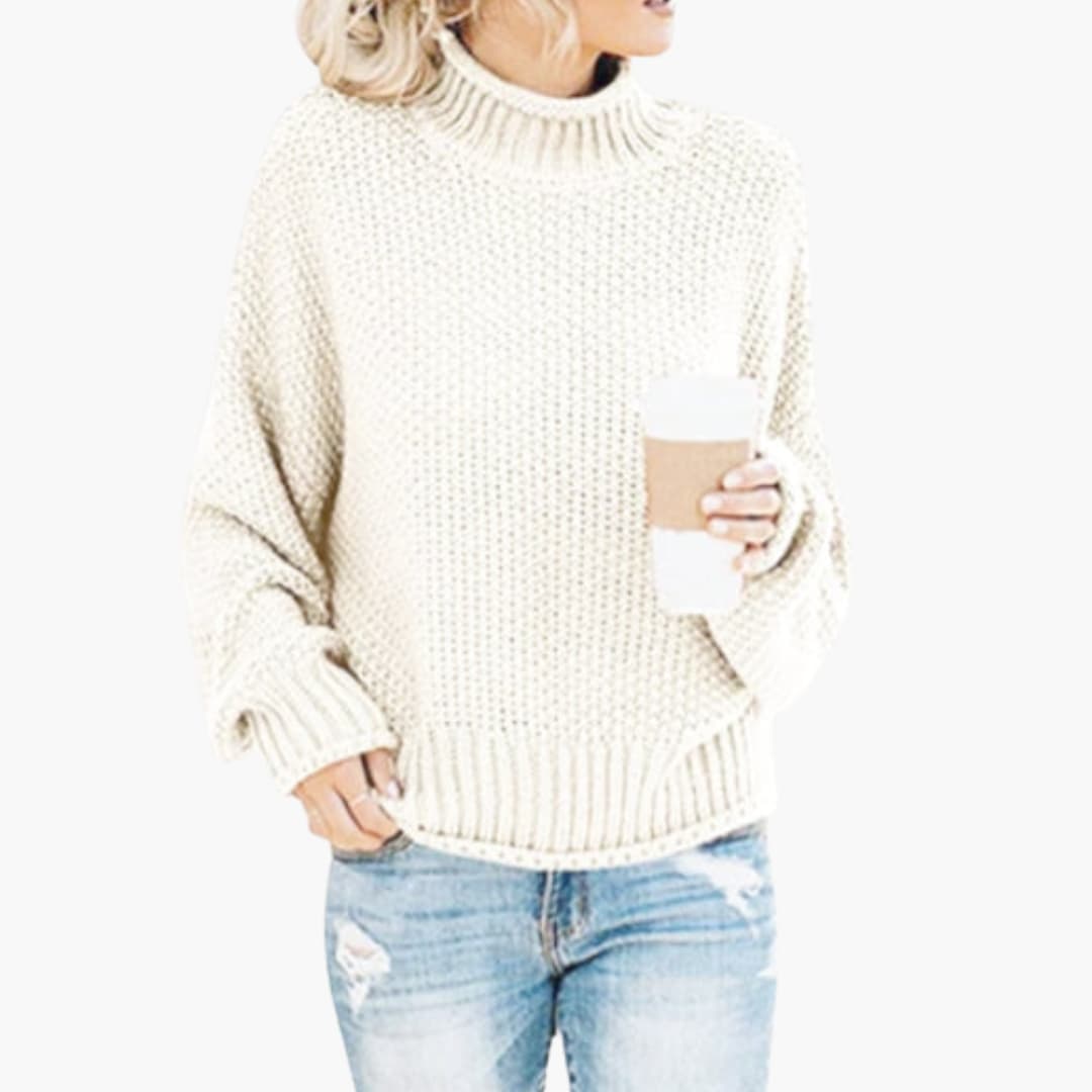 Damen Pullover mit Rollkragen 4