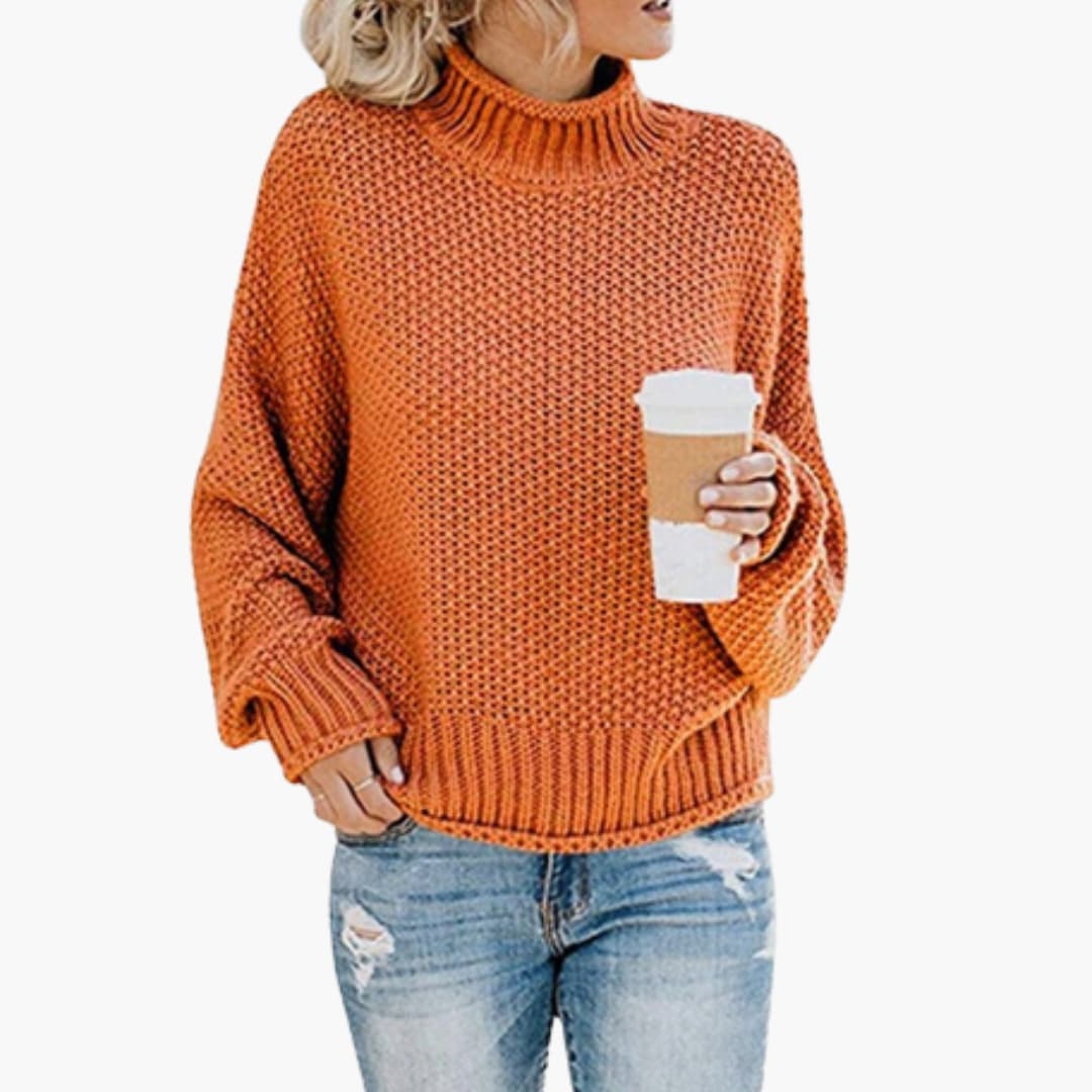 Damen Pullover mit Rollkragen 6