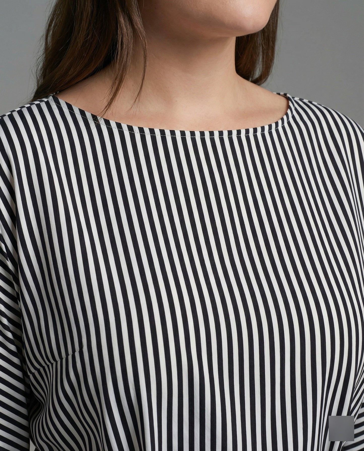 Damen Streetwear Set mit Streifen Wickeltop und Palazzo Hose