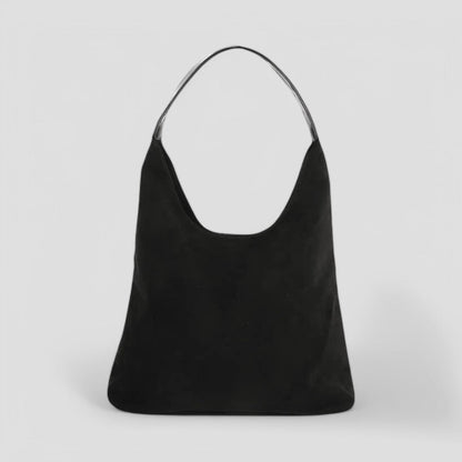 Damen Wildleder Handtasche Minimalist Shopper Tasche Quiet Luxury 1