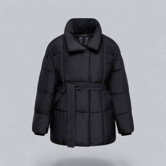 Damen Winterjacke mit Gürtel 0