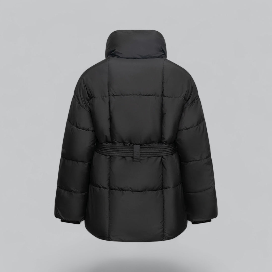 Damen Winterjacke mit Gürtel 1