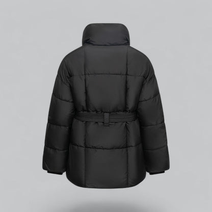 Damen Winterjacke mit Gürtel 1