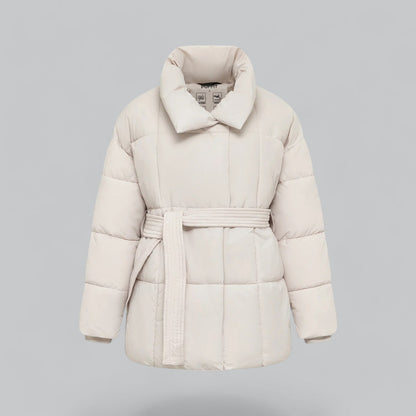 Damen Winterjacke mit Gürtel 3