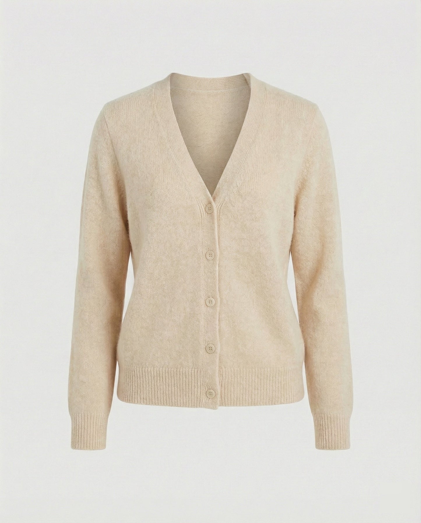 Weicher Alpakamix Cardigan Damen Kurz