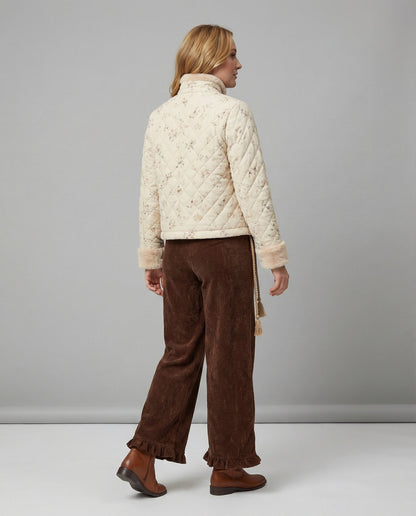 Weiche Winter-Lounge-Set Plüschjacke Samthose Warm