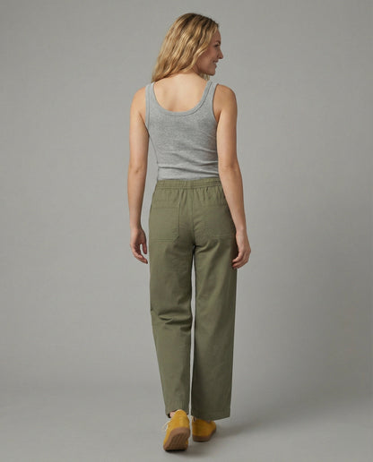 Leinenhose Frauen Haremstyle Bequem mit Taschen