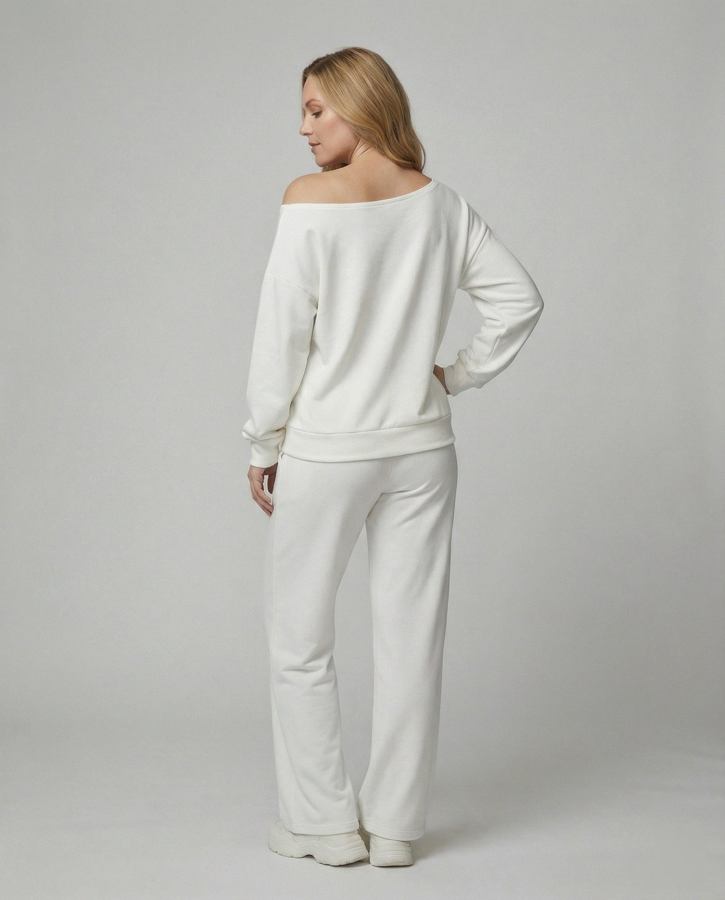 Bequemes Oversize Freizeitensemble Frauen