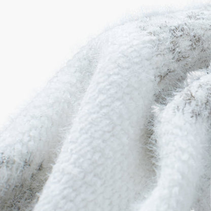 Damen pullover mit Rollkragen und gestreifter Oberfläche 2