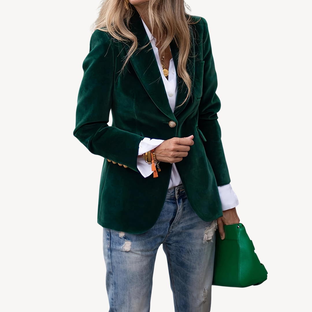 Damenmode Samtblazer | Loravelle 2