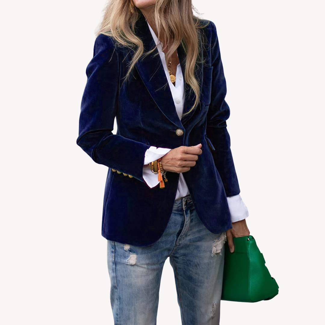 Damenmode Samtblazer | Loravelle 3
