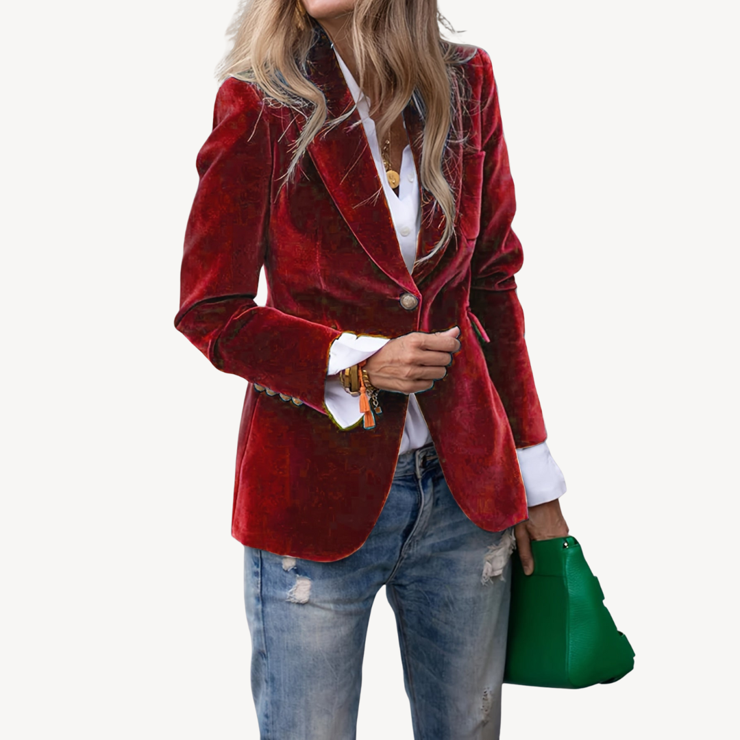 Damenmode Samtblazer | Loravelle 5