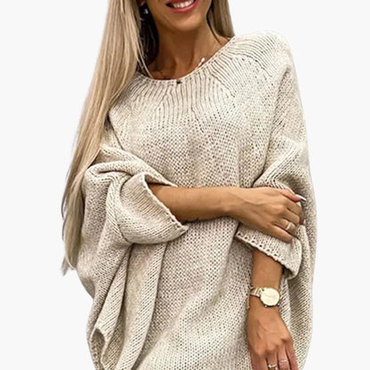 Damenpullover mit Rollkragen und geripptem Saum 5