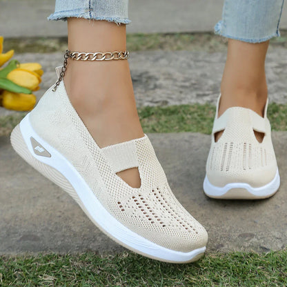 Damen Sneaker Leicht Atmungsaktiv Sport Freizeit Schuhe