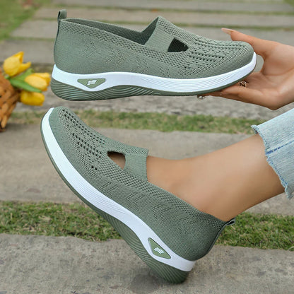 Damen Sneaker Leicht Atmungsaktiv Sport Freizeit Schuhe