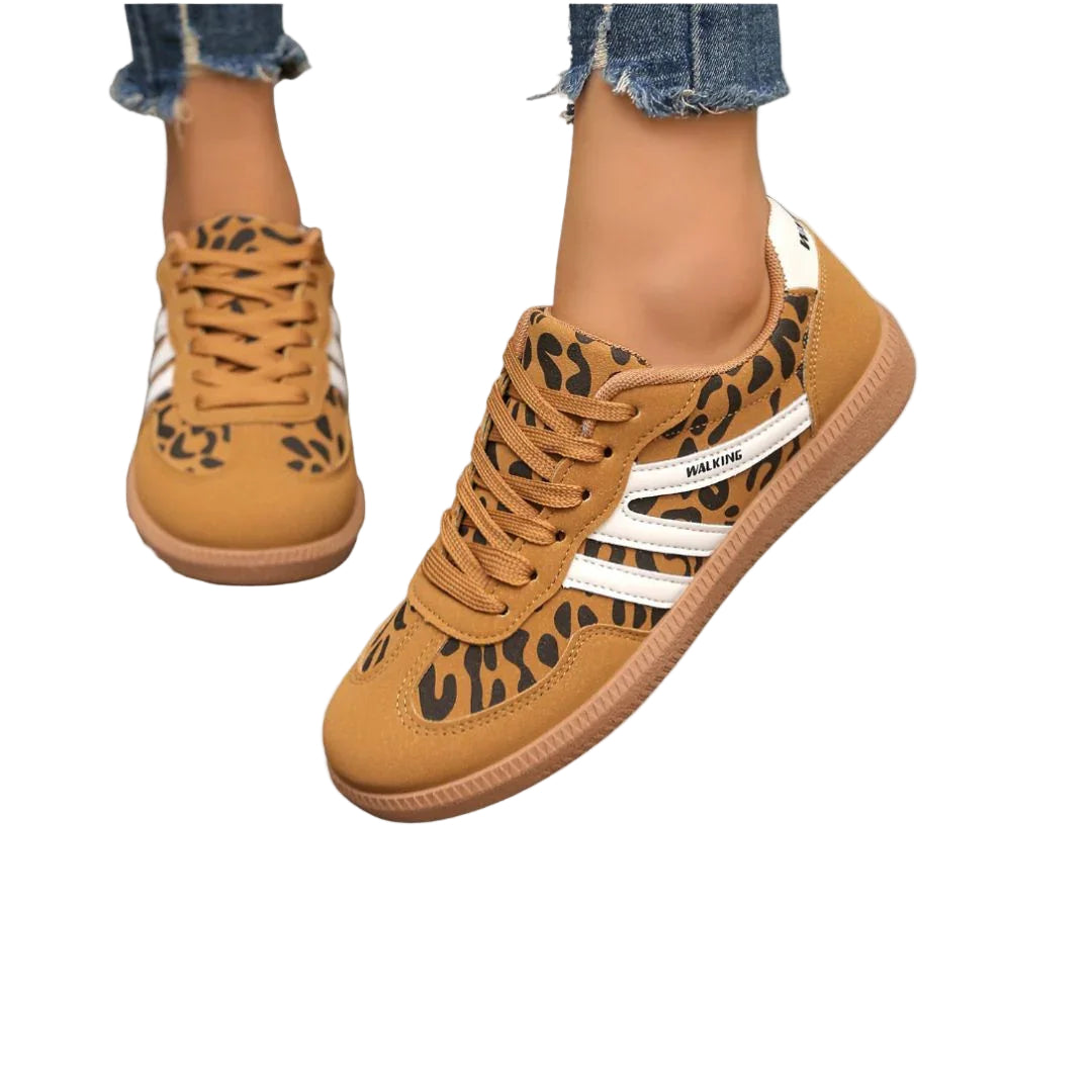 Damen Sneaker Modern mit Akzenten Sportlich Freizeit - BerlinGlamour