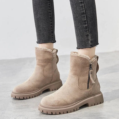 Damen Winterstiefel Warm gefüttert Schnee Stiefel Frauen
