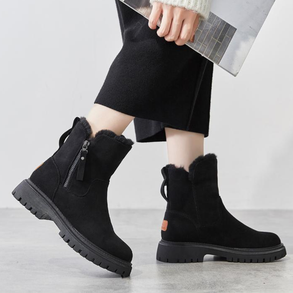 Damen Winterstiefel Warm gefüttert Schnee Stiefel Frauen