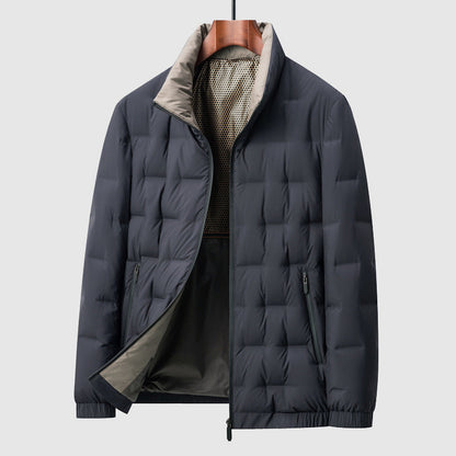 Herren Daunenjacke Warm Isoliert Wasserdicht