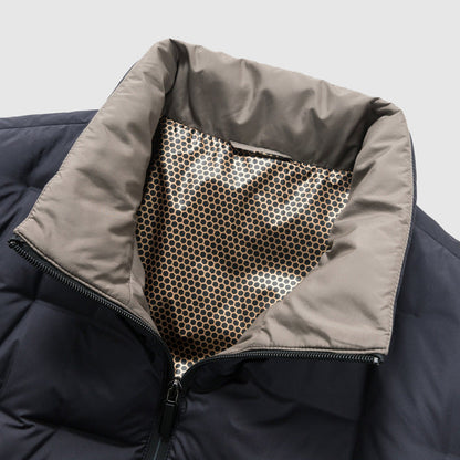 Herren Daunenjacke Warm Isoliert Wasserdicht