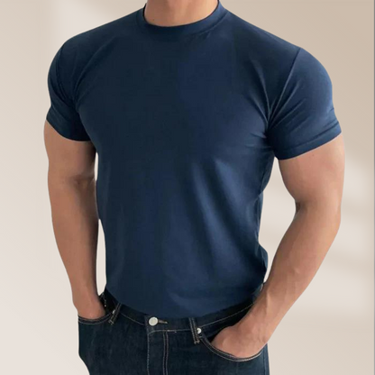 Das Perfekt sitzende T-Shirt für Männer-Marineblau-XS-Chaps Herrenmode