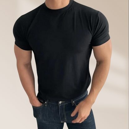 Das Perfekt sitzende T-Shirt für Männer-Schwarz-XS-Chaps Herrenmode