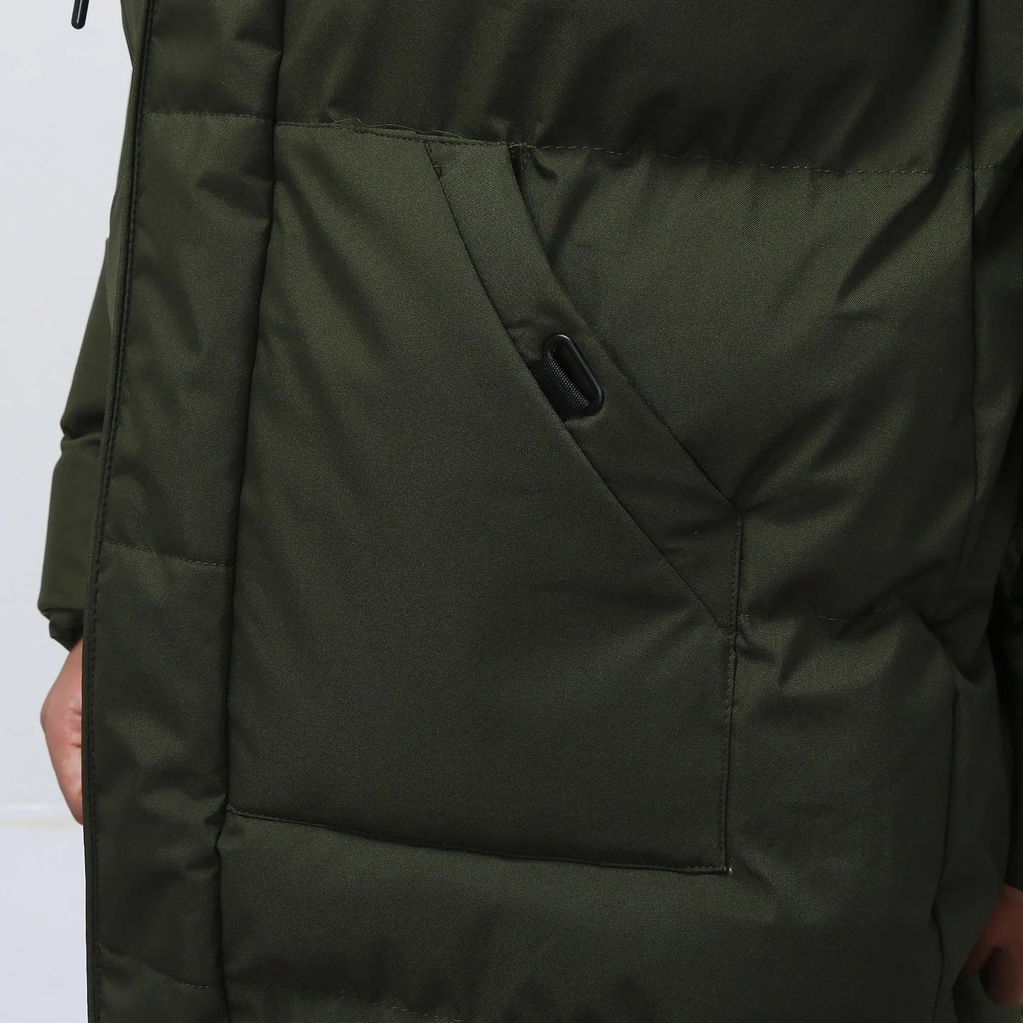 Daunenjacke | Mit Kapuze | Mittellang | Daunenjacke | Wintermantel für Männer-Chaps Herrenmode