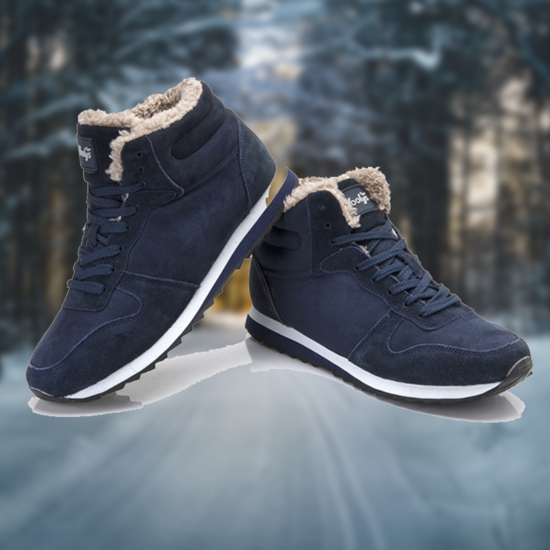 Herren Winterstiefel Warm Isoliert Wasserdicht