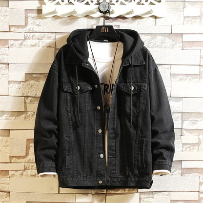 Männer Denim Jacke Hip Hop Stil Modern