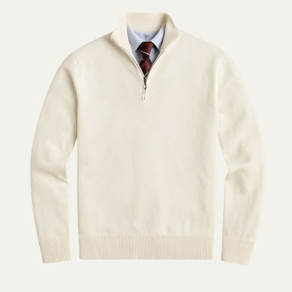 Der Bronx Modern Quarter Zip Jumper für Herren 0