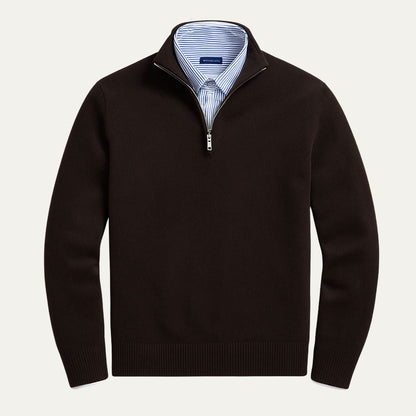 Der Bronx Modern Quarter Zip Jumper für Herren 2