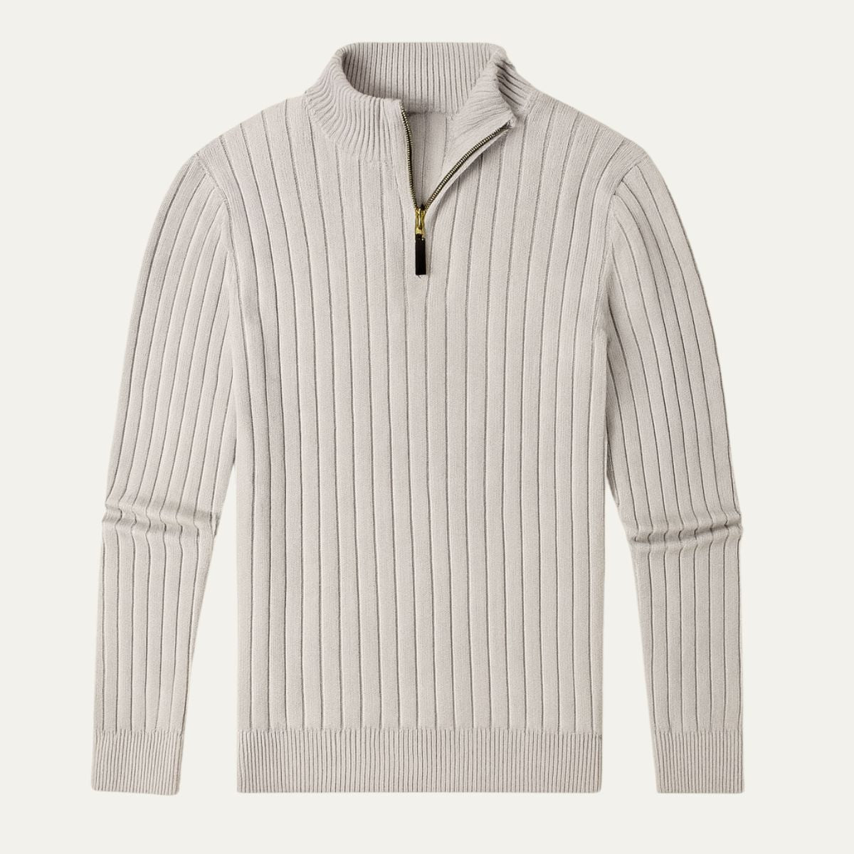 Der Oslo Quarter Zip Jumper für Herren - Old Money 0