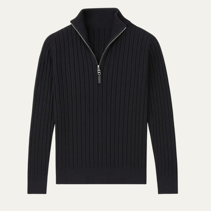 Der Oslo Quarter Zip Jumper für Herren - Old Money 2