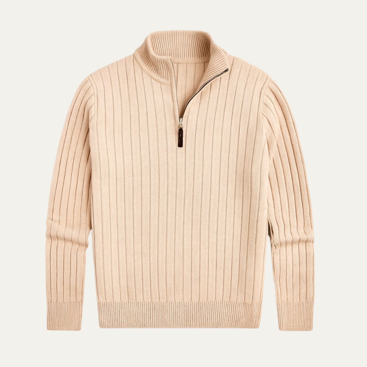 Der Oslo Quarter Zip Jumper für Herren - Old Money 3