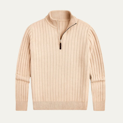 Der Oslo Quarter Zip Jumper für Herren - Old Money 3