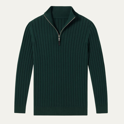 Der Oslo Quarter Zip Jumper für Herren - Old Money 4