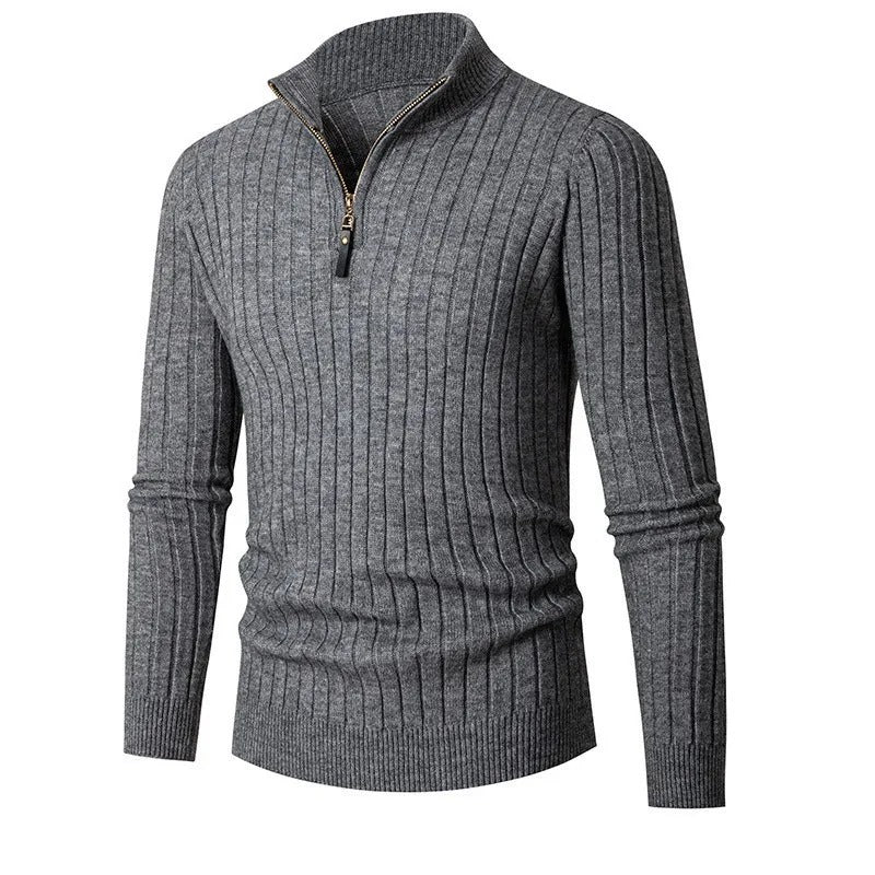 Der Oslo Quarter Zip Jumper für Herren - Old Money 6