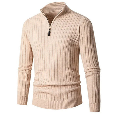 Der Oslo Quarter Zip Jumper für Herren - Old Money 8