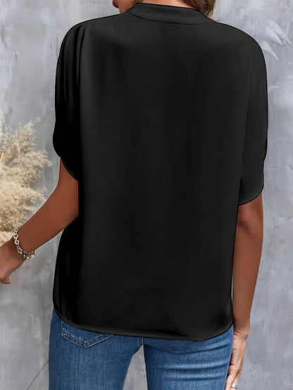 Elegante Damenbluse Leicht Modern