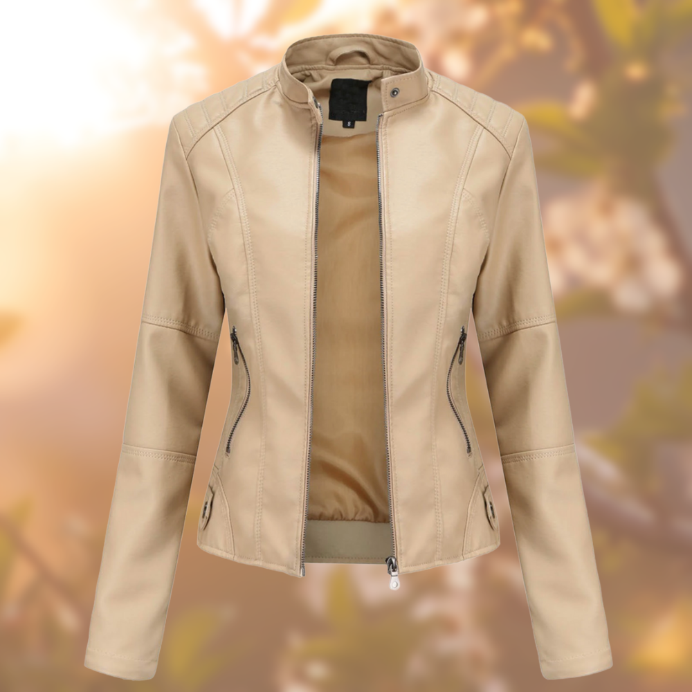 Ledermantel Stylisch Einzigartig Braun Lederjacke