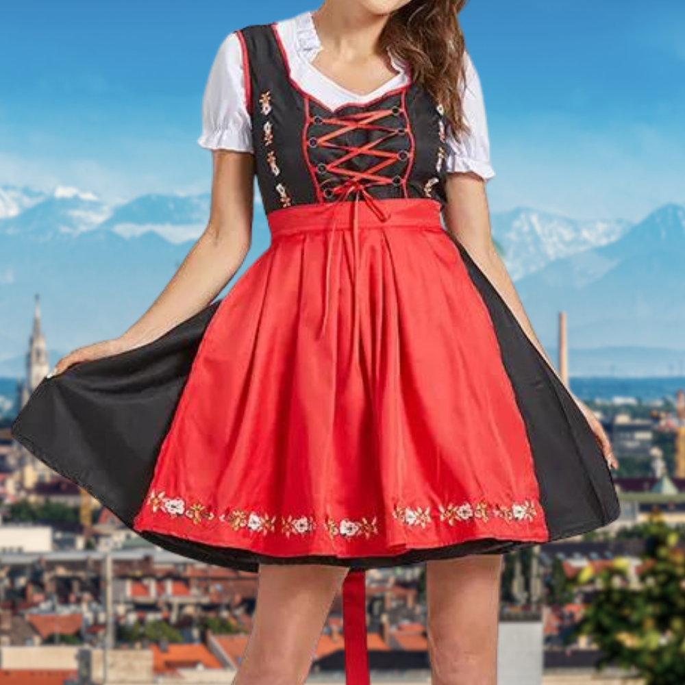 Traditionelle Oktoberfest Dirndl Elegant