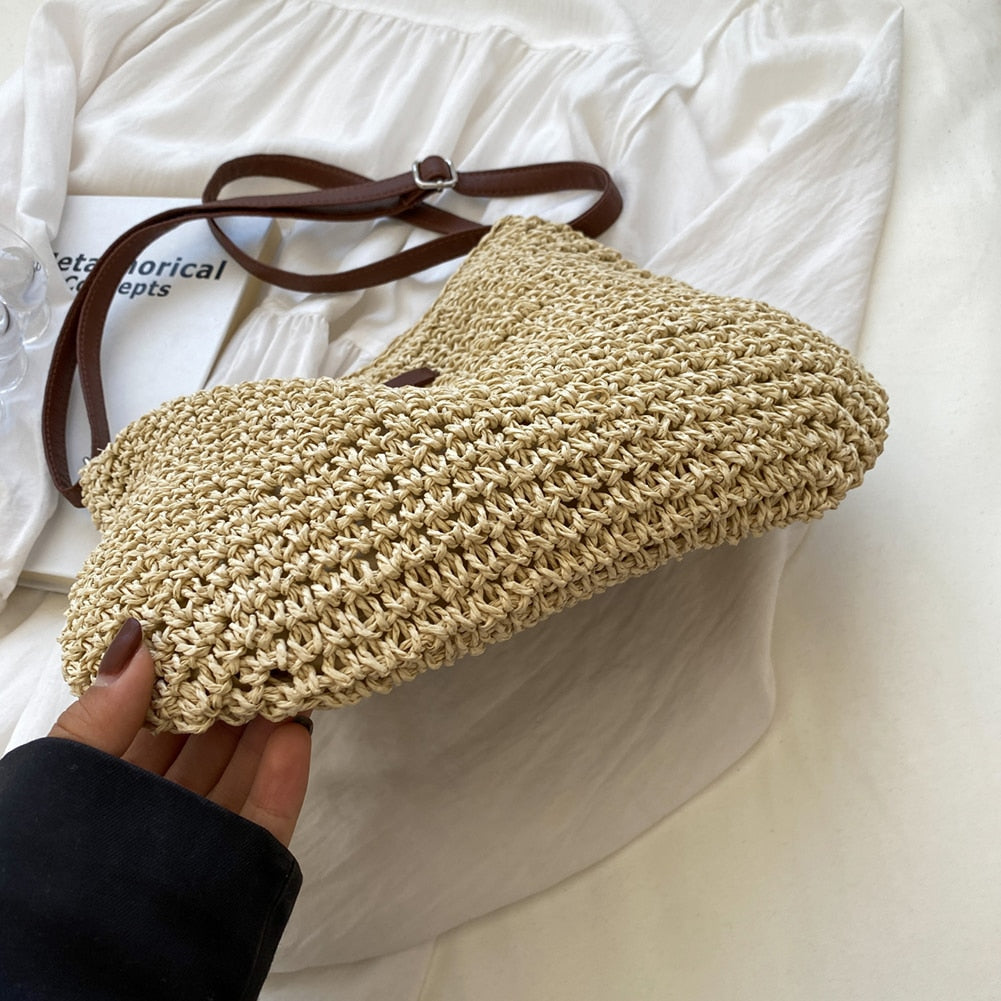 Große Umhängetasche Boho Stil Damen Tasche Praktisch