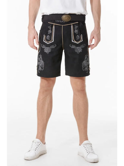 Lederhosen Männer Traditionsleder Oktoberfest Outfit Bayerisch - BerlinGlamour